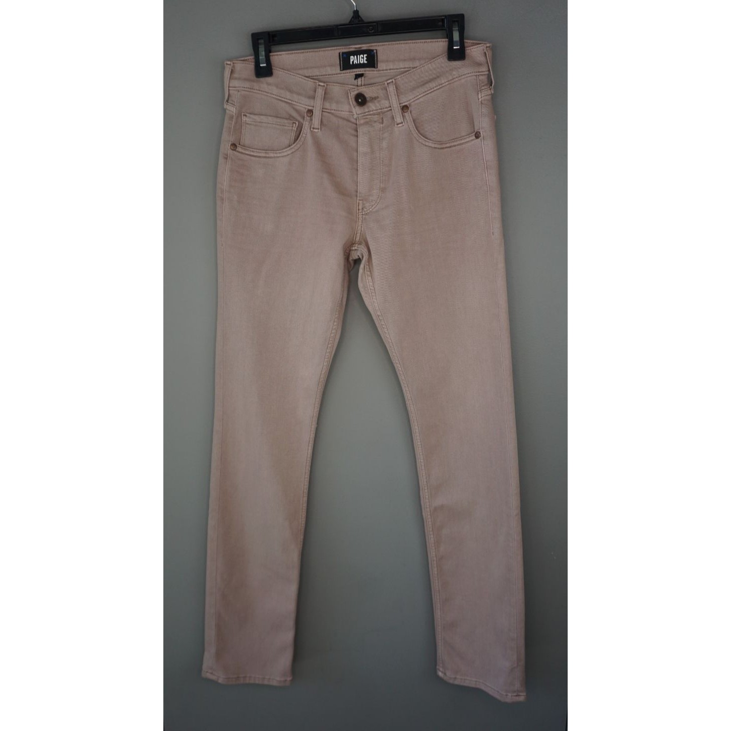 Paige Men's Jeans Federal Slim Straight Jeans In Vintage Clouded Orchid Size 29